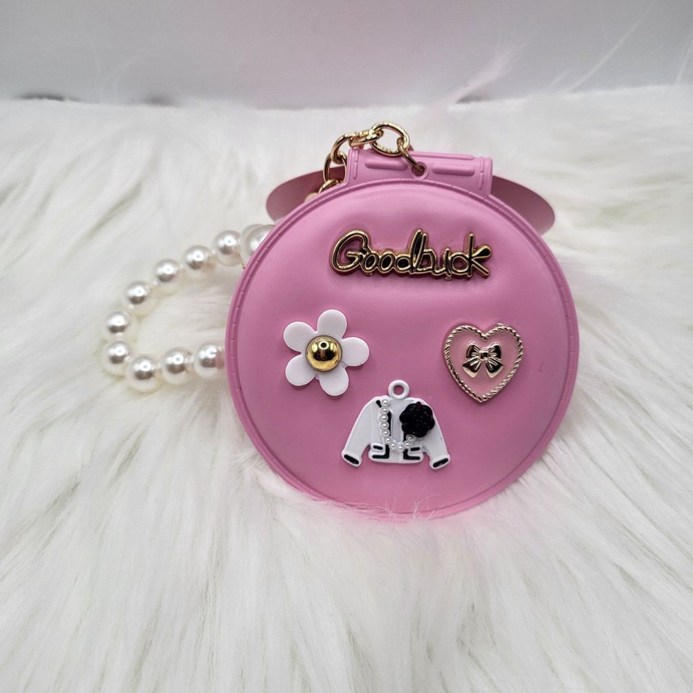 Designer Keychain Mirror Compact - Picture 8 of 9